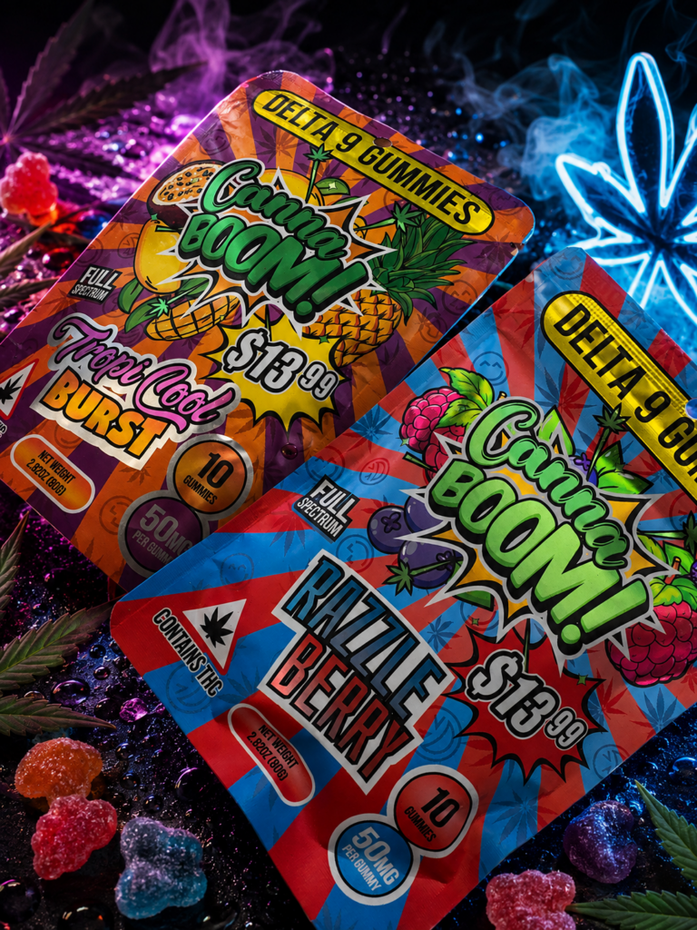 Canna Boom Gummies Delta 9